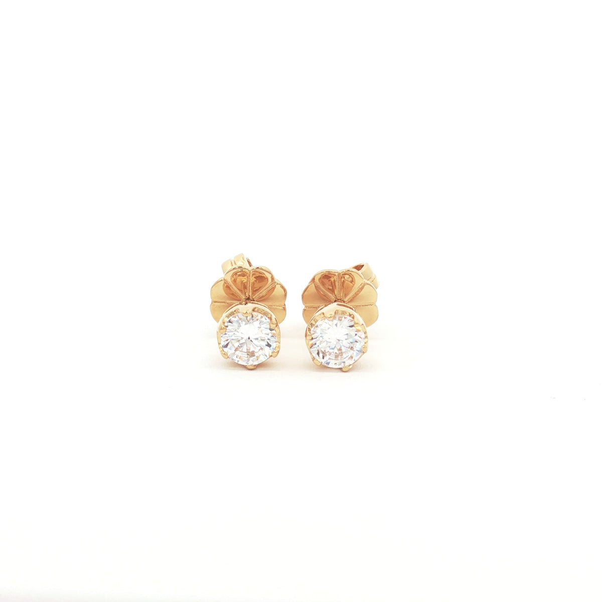 Petite Brilliant Stud Earrings