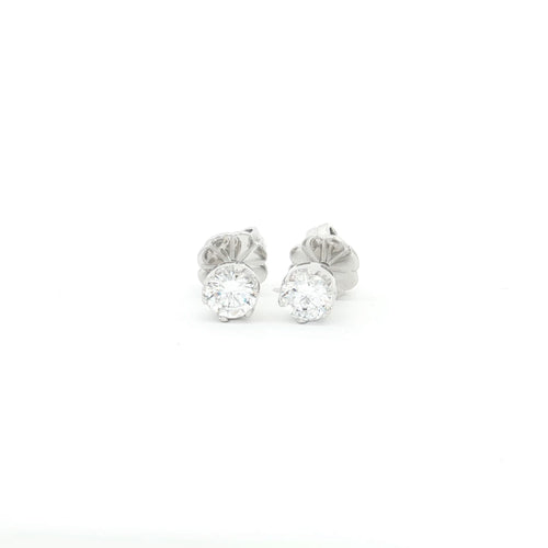 Petite Brilliant Stud Earrings