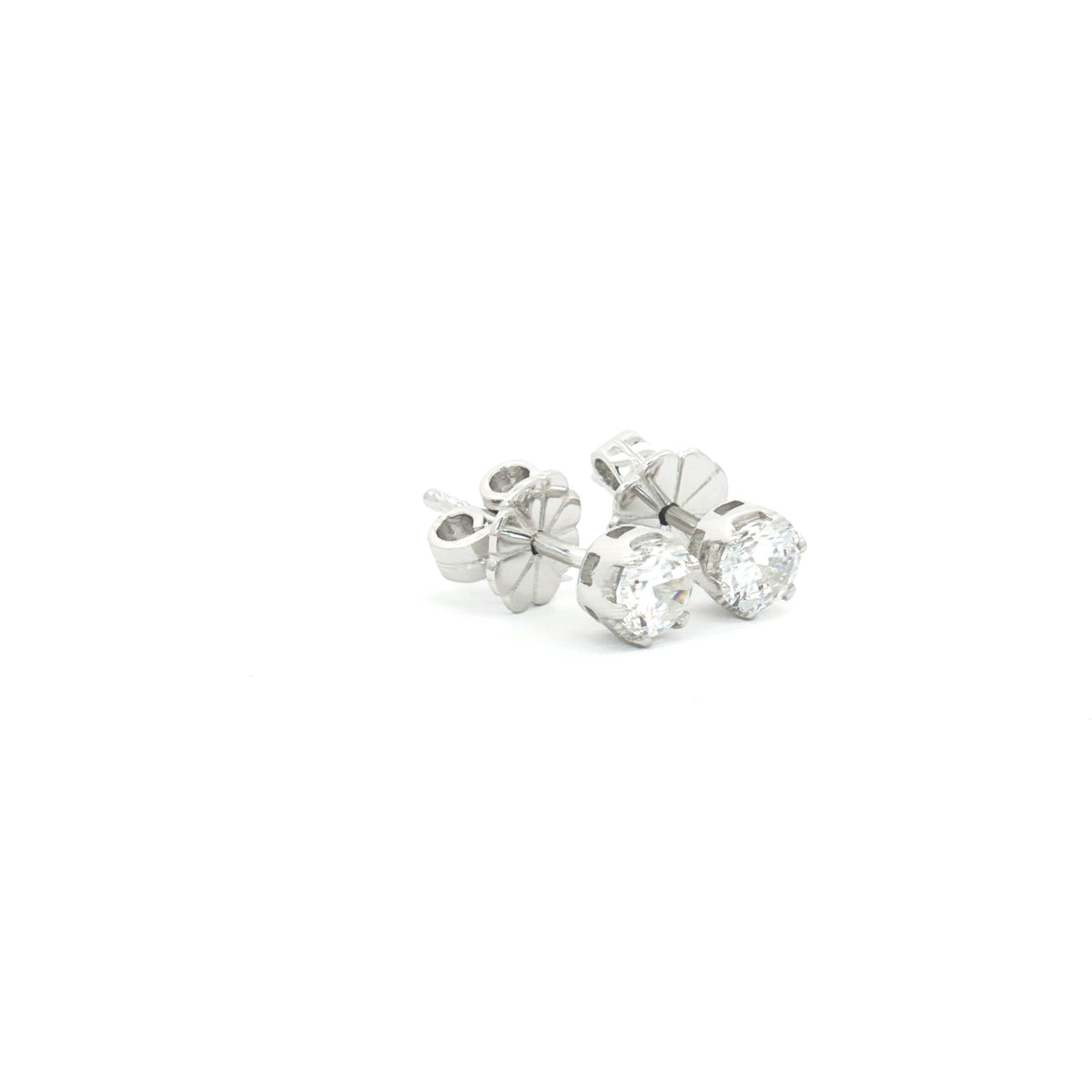 Petite Brilliant Stud Earrings
