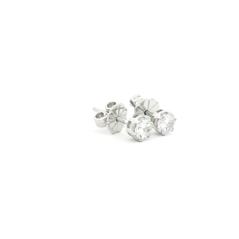 Petite Brilliant Stud Earrings