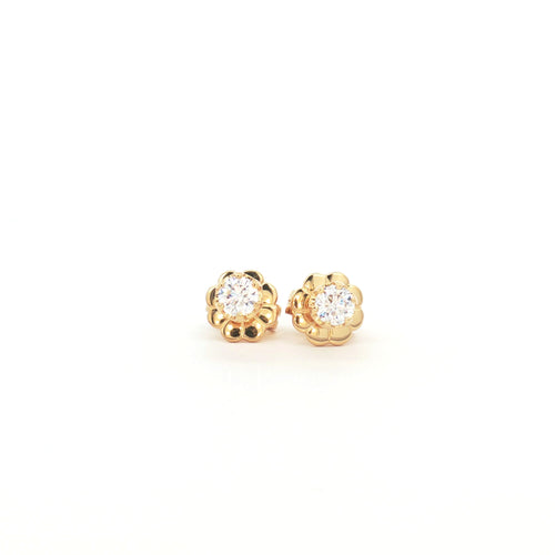 Tiny Brilliant Stud Earrings