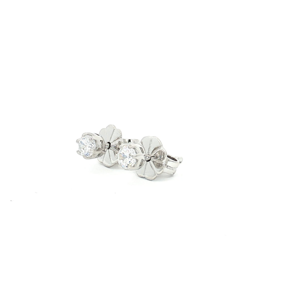 Tiny Brilliant Stud Earrings