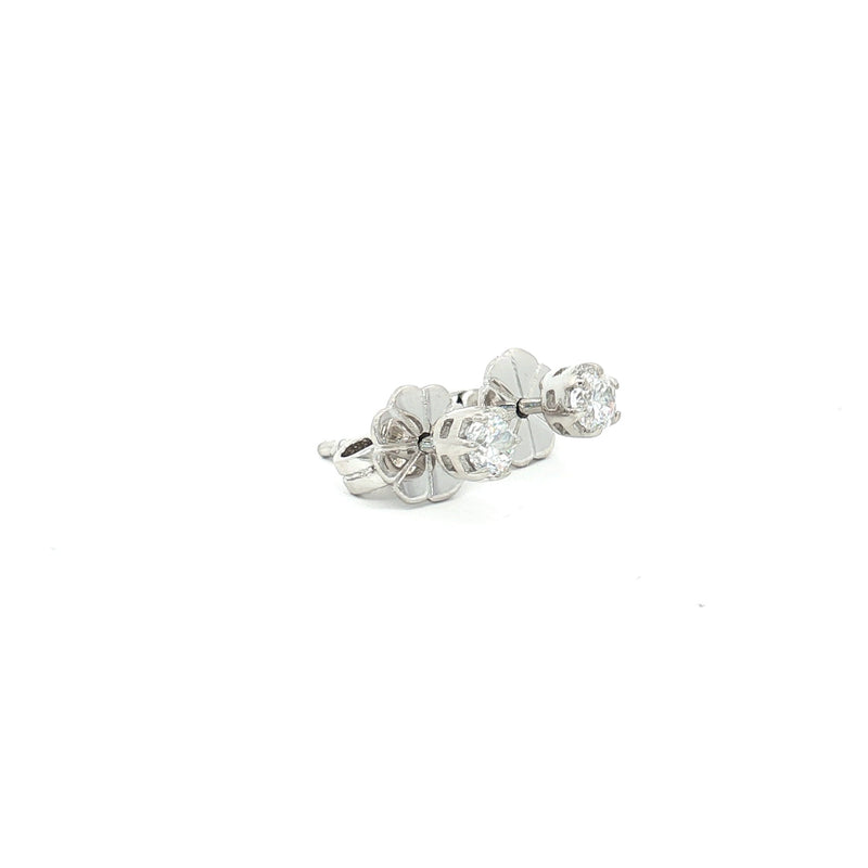 Tiny Brilliant Stud Earrings