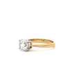 Petite Brilliant Cut Solitaire Ring