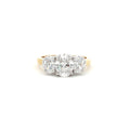 Oval Cut Three Stone Ring
