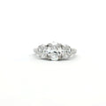 Oval Cut Three Stone Ring