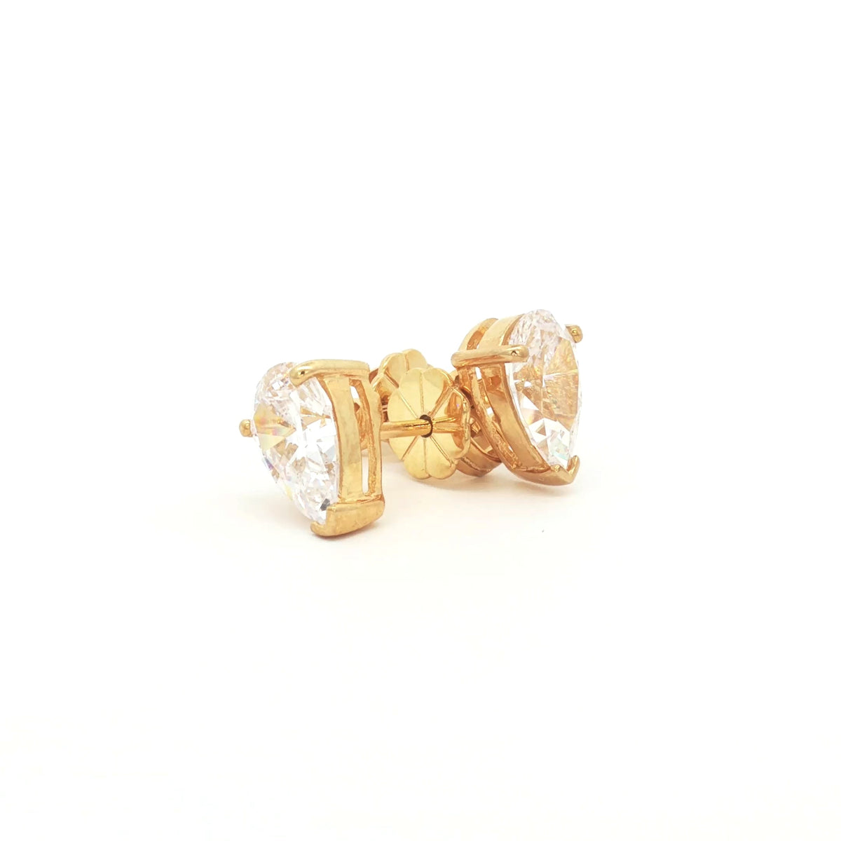 Teardrop Stud Earrings