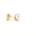 Teardrop Stud Earrings