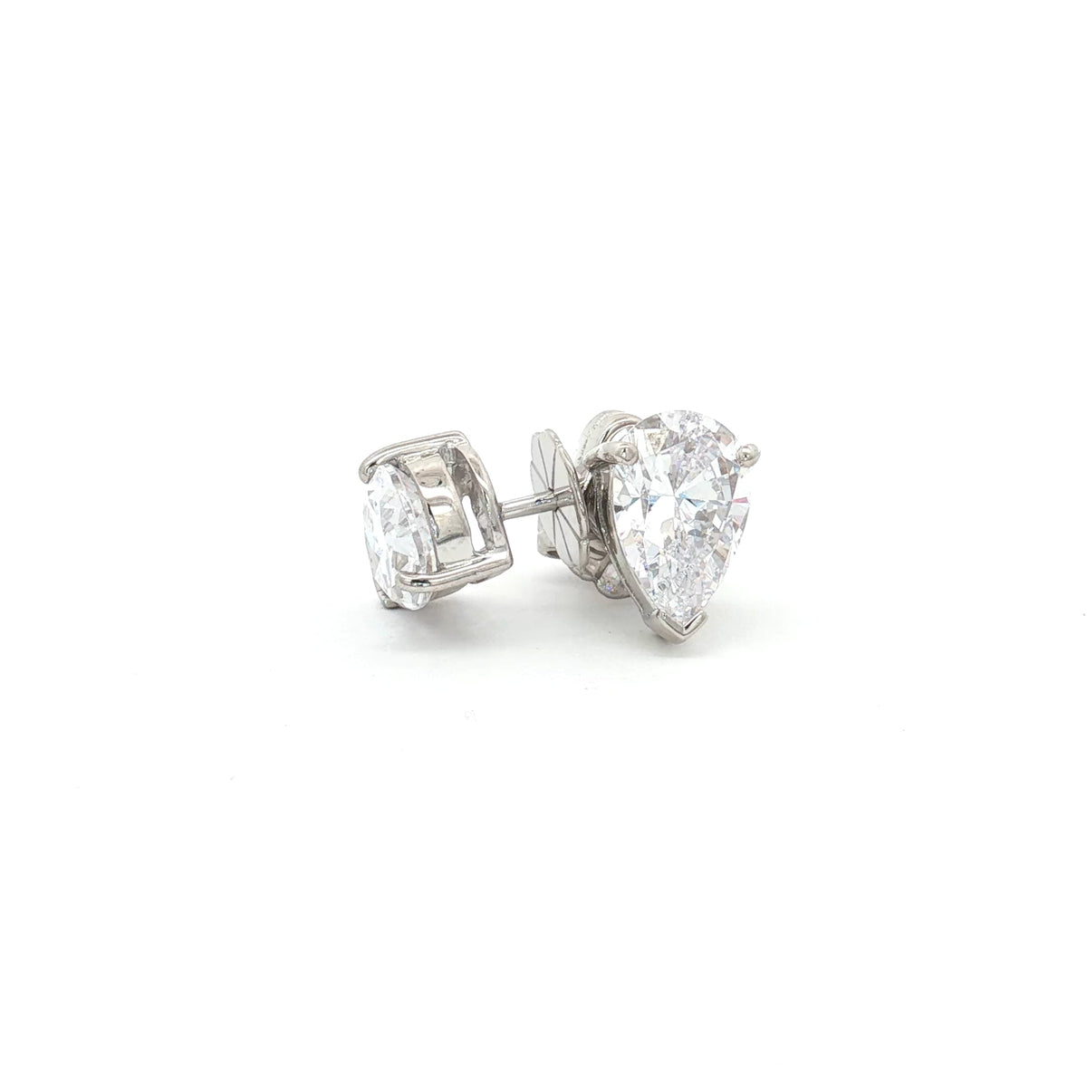 Teardrop Stud Earrings