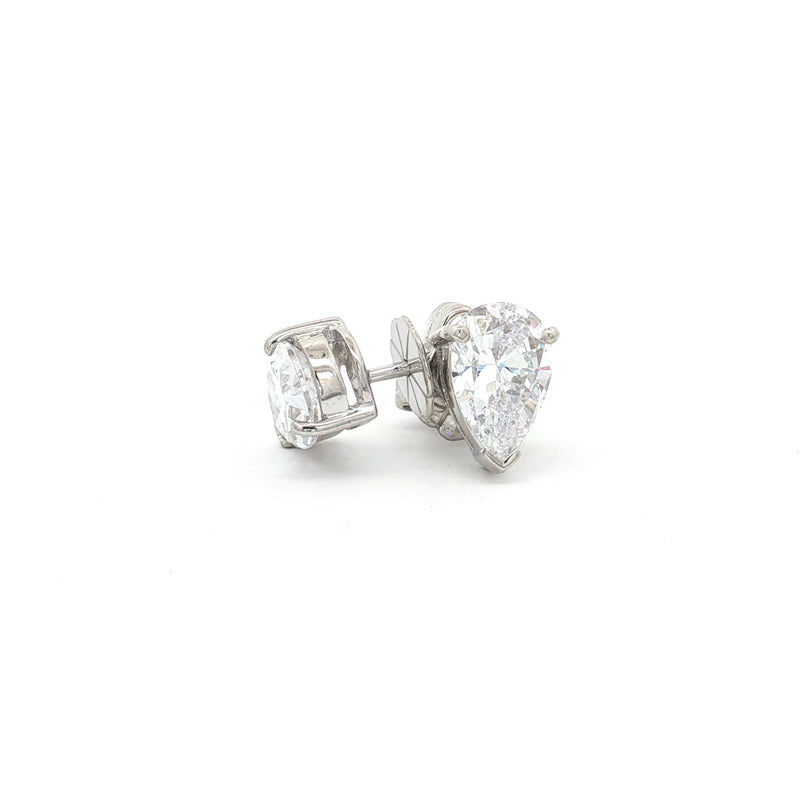 Teardrop Stud Earrings