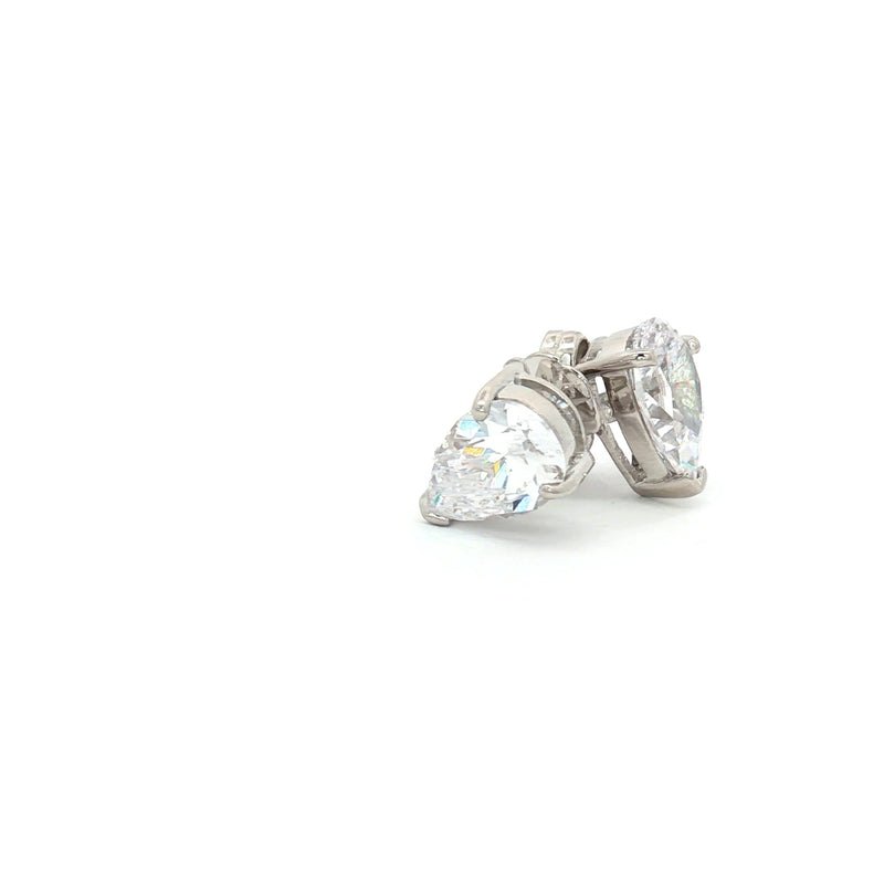 Teardrop Stud Earrings