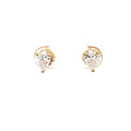 Petite Teardrop Stud Earrings