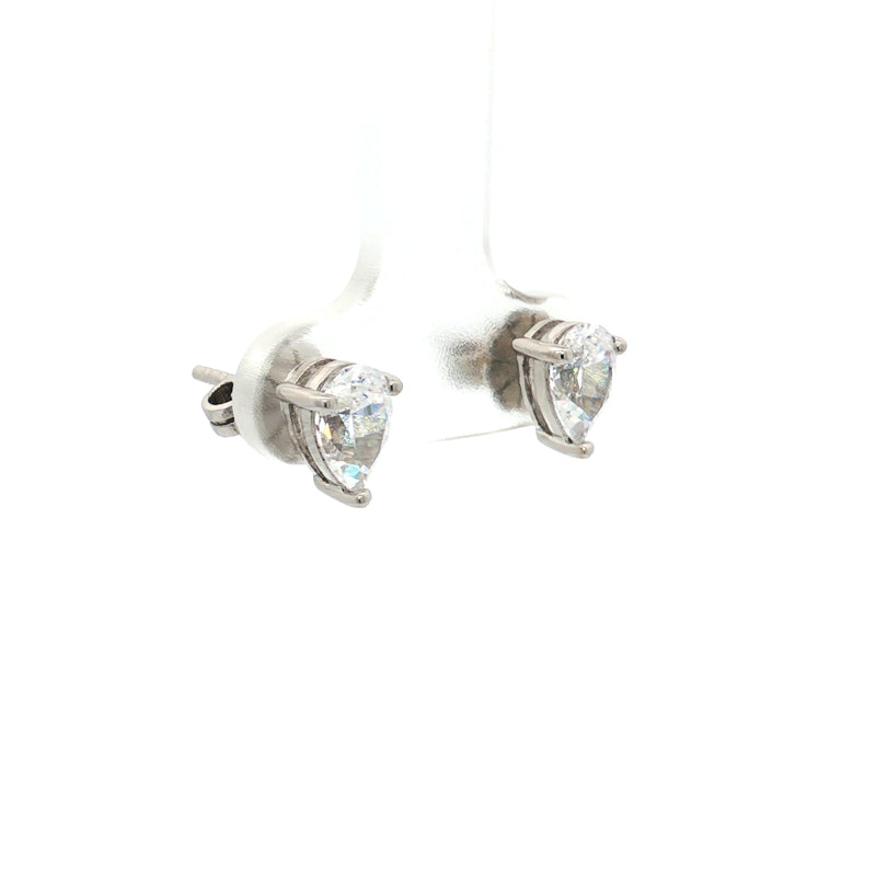 Petite Teardrop Stud Earrings