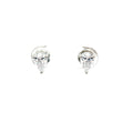 Petite Teardrop Stud Earrings