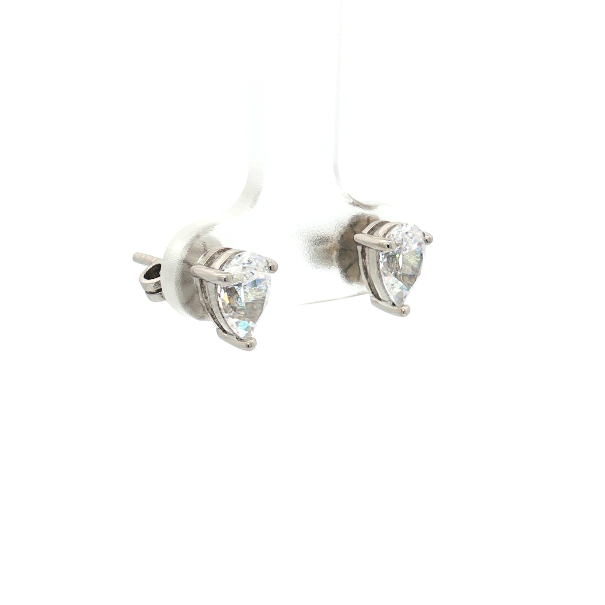 Petite Teardrop Stud Earrings