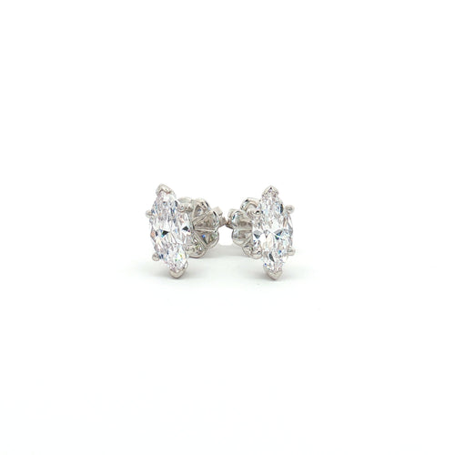 Marquise Stud Earrings