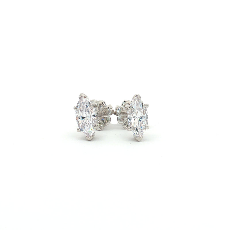 Marquise Stud Earrings