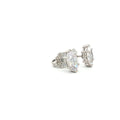 Marquise Stud Earrings
