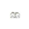 Asscher Cut Stud Earrings