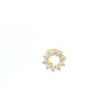 Halo Floating Diamond in yellow