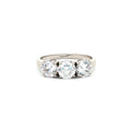 Traditional Three Stone Ring