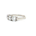Traditional Three Stone Ring