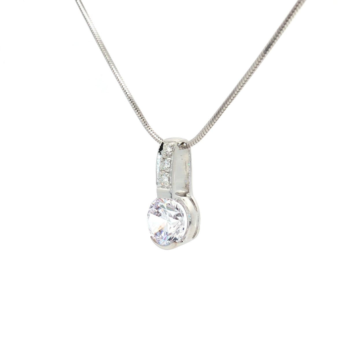 The Detail Solitaire Pendant