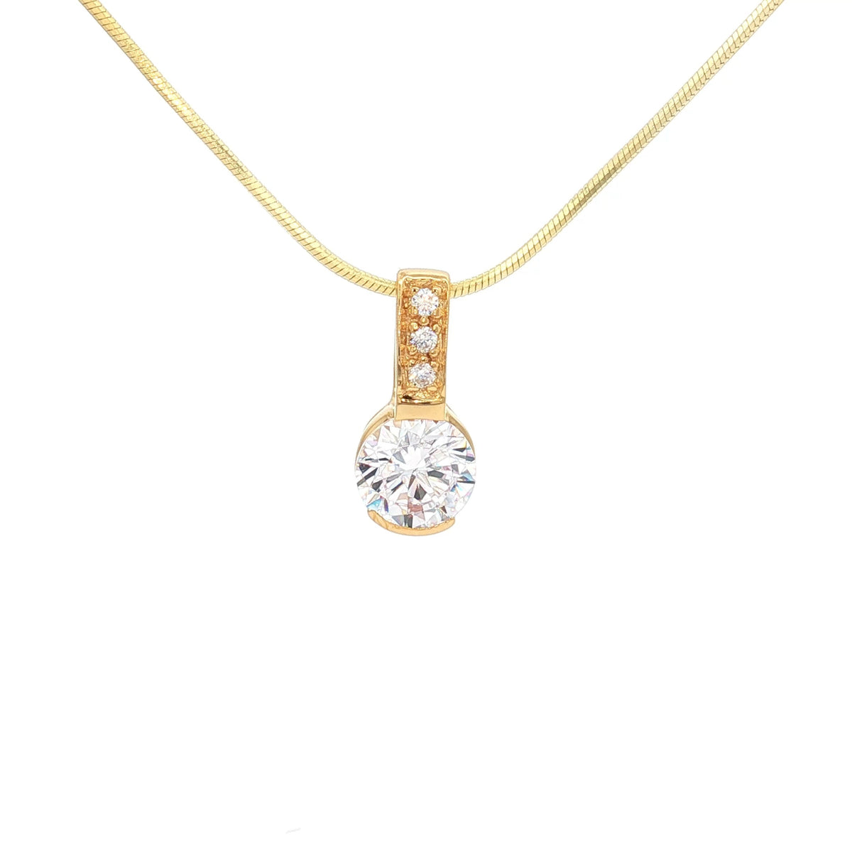 The Detail Solitaire Pendant