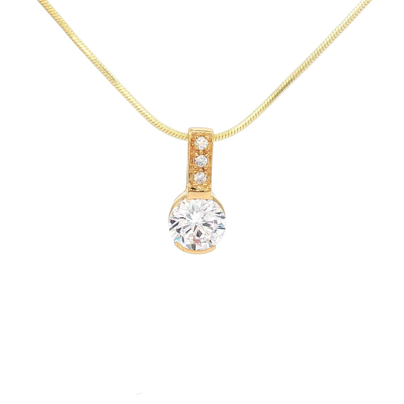 The Detail Solitaire Pendant