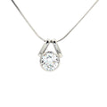 The Double Bar Bezel Pendant