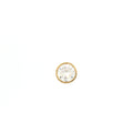 Small Round Yellow Floating Diamond