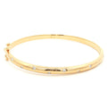 The Embeded Diamond Bangle