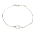 Single Stone Diamond Line Bracelet
