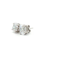 Oval Cut Stud Earrings