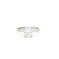 Petite Oval Cut Solitaire Ring