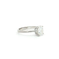 Petite Oval Cut Solitaire Ring