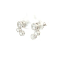 Bubble Bezel Drop Earrings