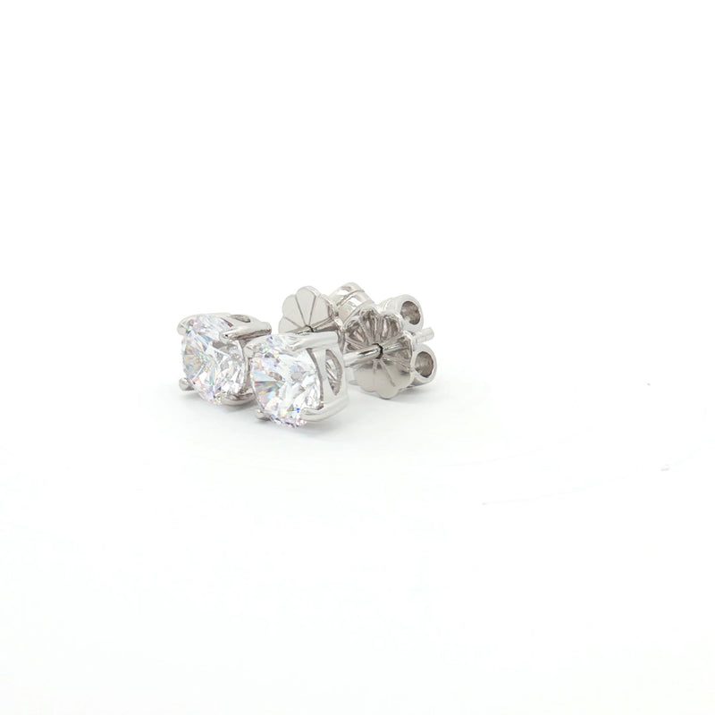 Lisa's Choice Solitaire Stud Earrings
