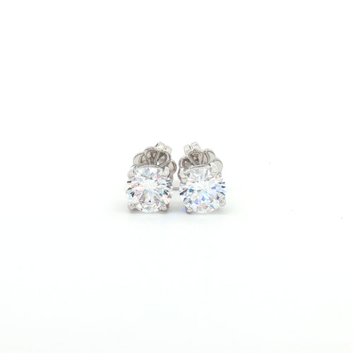 Lisa's Choice Solitaire Stud Earrings