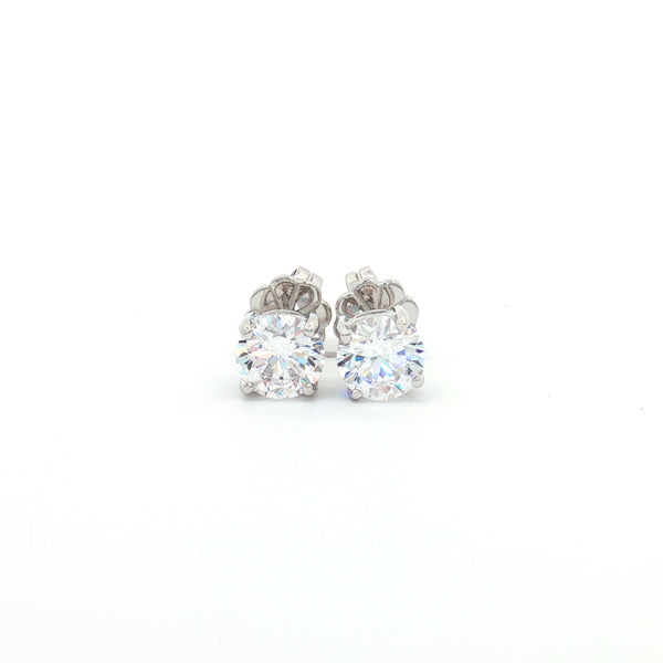 Lisa's Choice Solitaire Stud Earrings