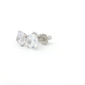 Luxe 4 Prong Brilliant Cut Stud Earrings