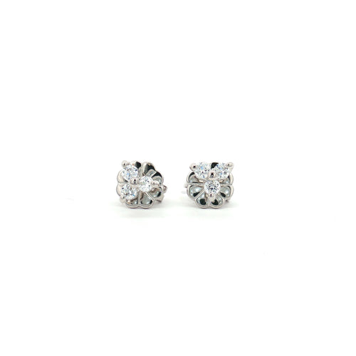 Petite Flower Stud Earrings