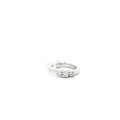 Three Stone Helix Cuff Earring