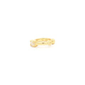Single Solitaire Helix Cuff Earring