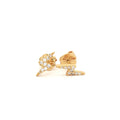 Lightening Bolt Stud Earrings