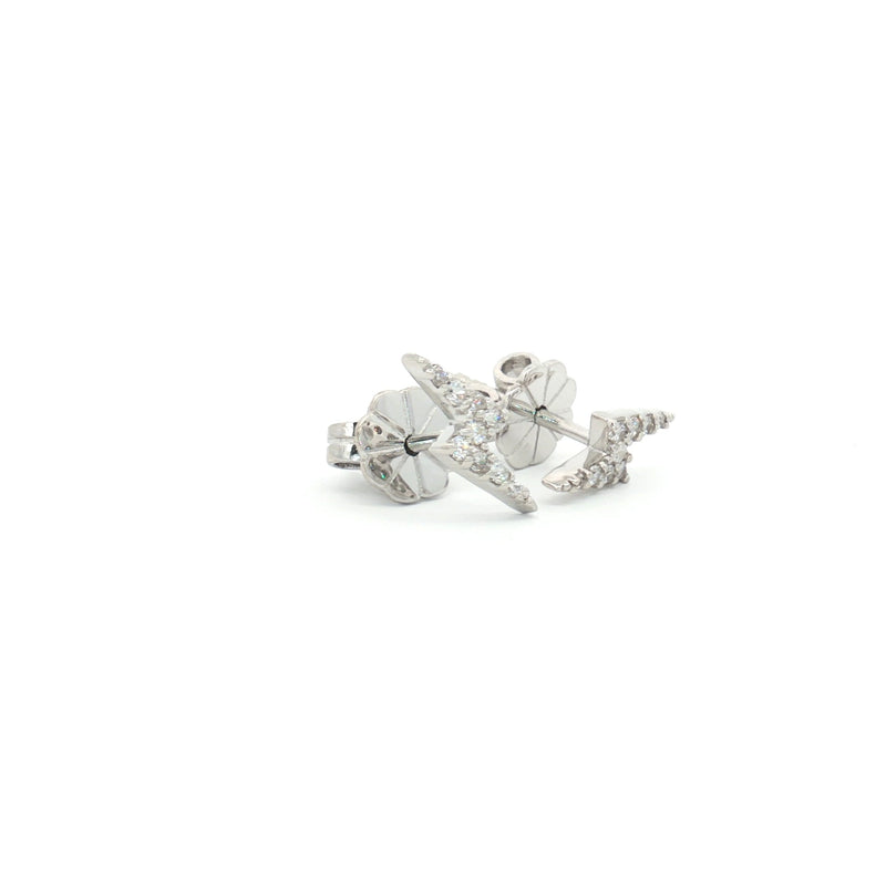 Lightening Bolt Stud Earrings