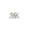 Marquise Flower Stud Earrings