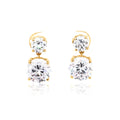 Classic Brilliant Drop Earrings