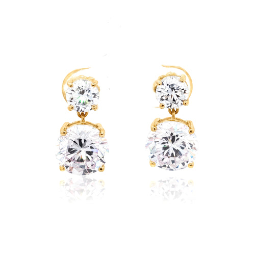 Classic Brilliant Drop Earrings