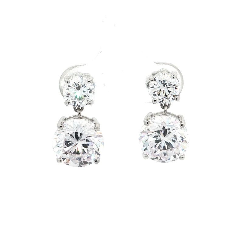 Classic Brilliant Drop Earrings